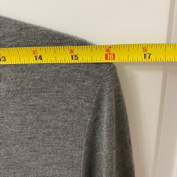 Women's Long Sleeve Pleated Shirt Dress. Dark Gray. Medium. Dark Academia. - Picture 10 of 13